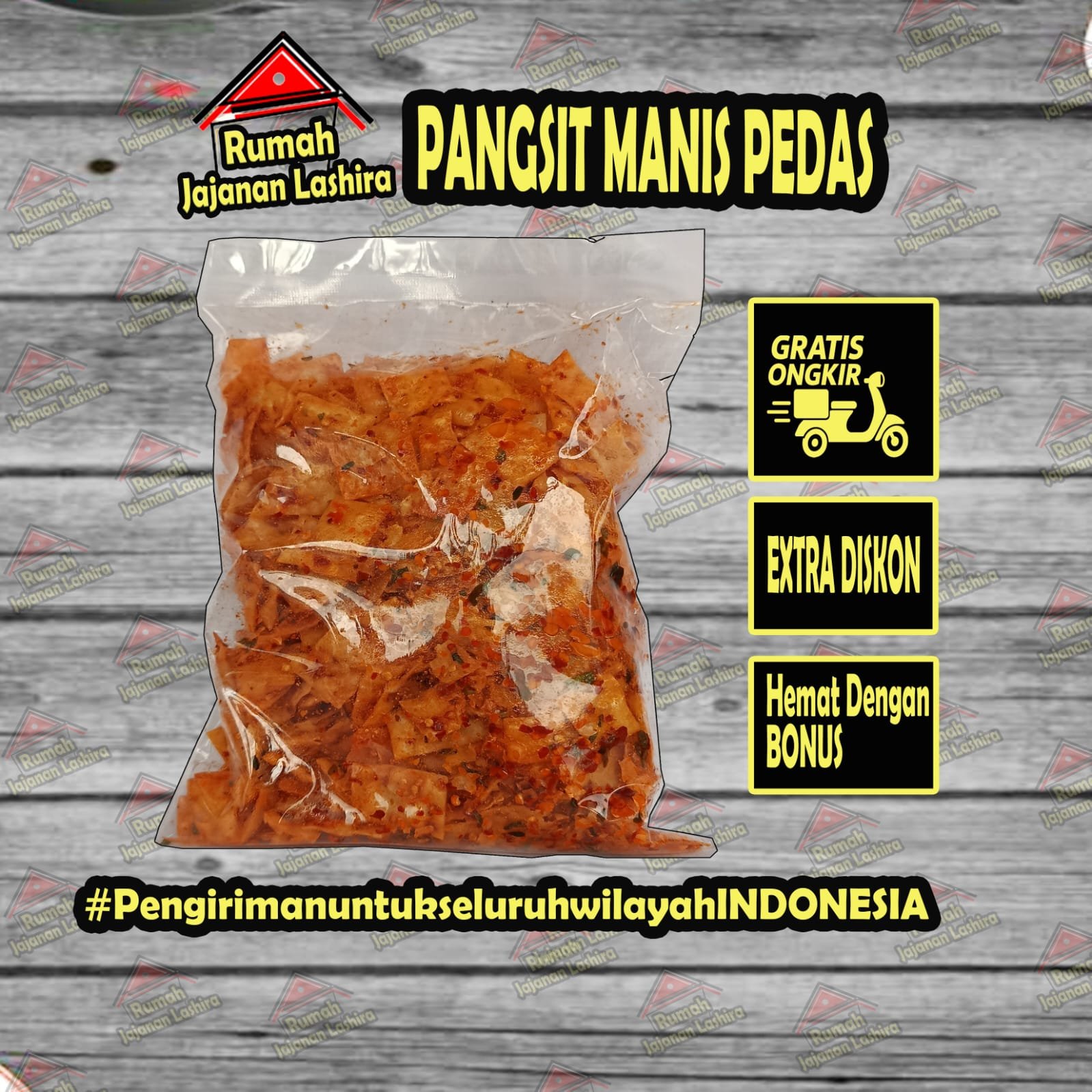 Pangsit Manis Pedas
